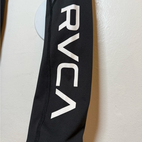 RVCA Charcoal Gray Performance Leggings Size Large Mens - Picture 4 of 6